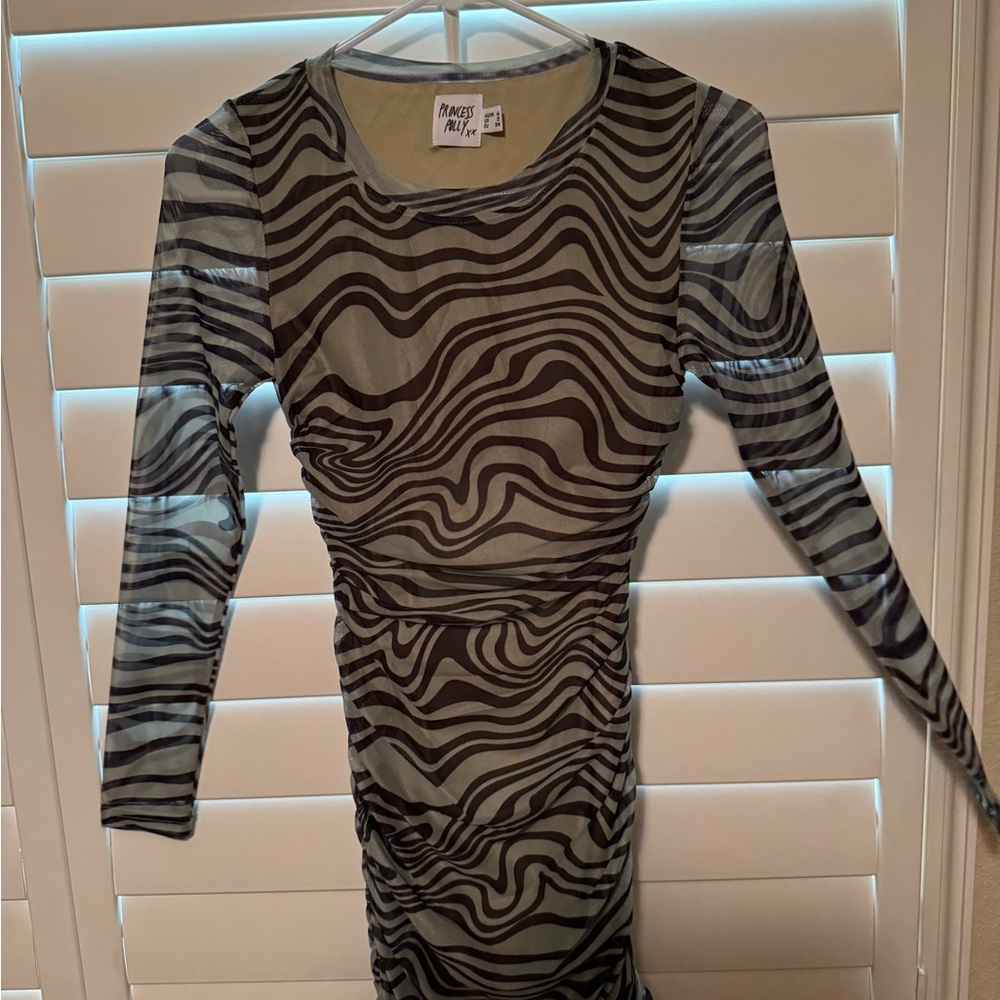 Princess Polly Zebra Patterned Dress